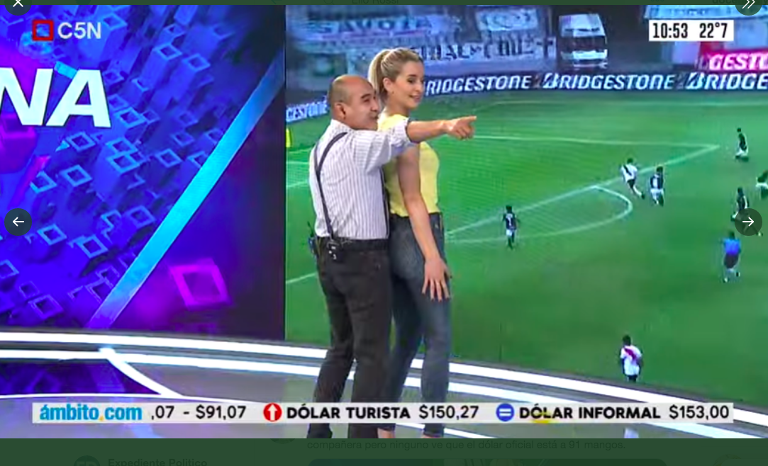 Los "rompeportones" de C5N: el sketch de Elio Rossi por la eliminación de River