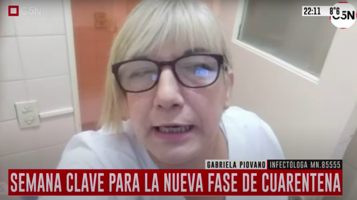 La médica militante que hace escándalos en la TV