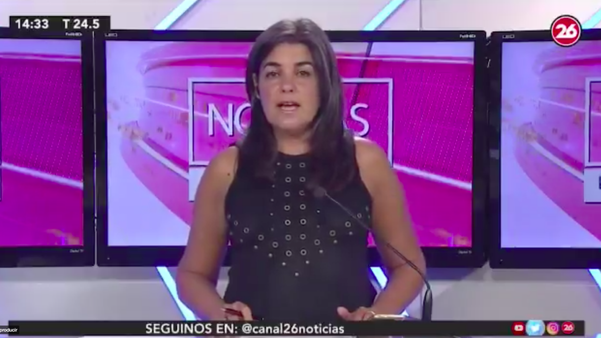 Polémico: una conductora de Canal 26 recomienda contagiarse el coronavirus