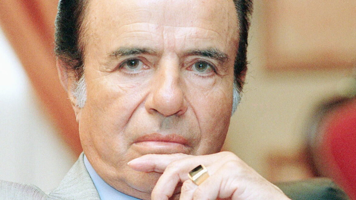 Menem en el espejo de Roca