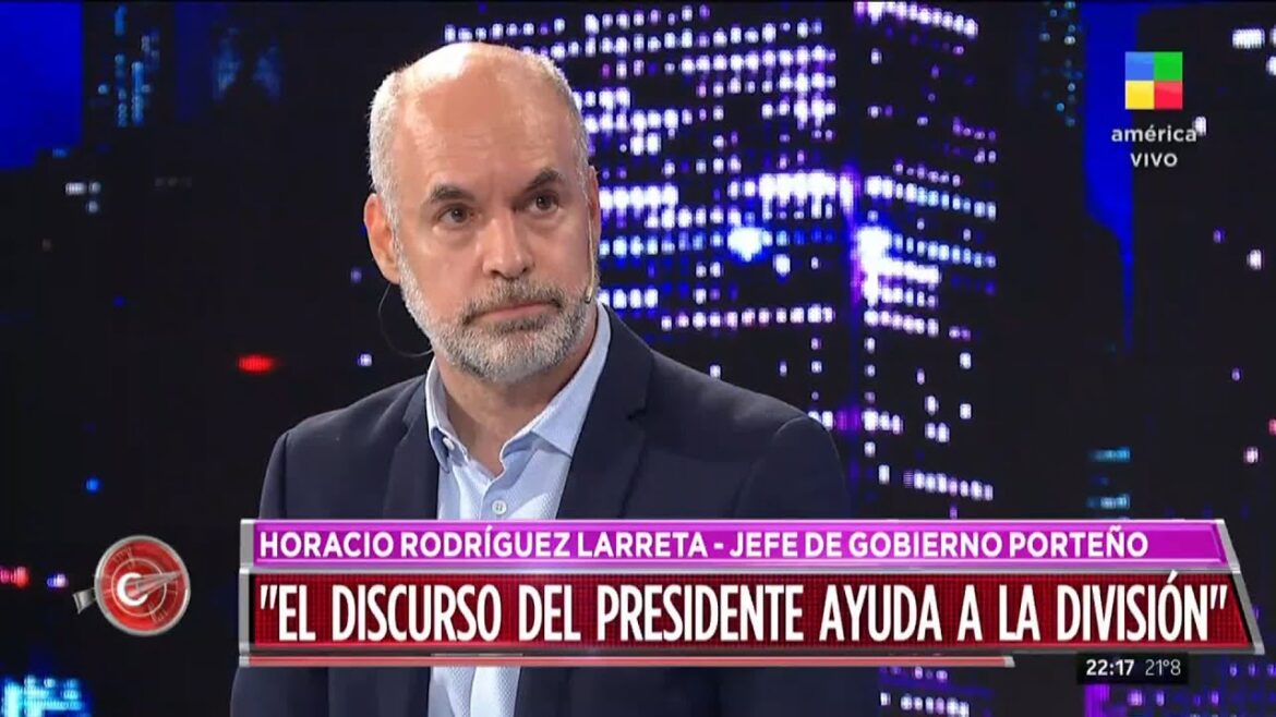 Larreta hizo un raid televisivo y tuvo algunos momentos tensos
