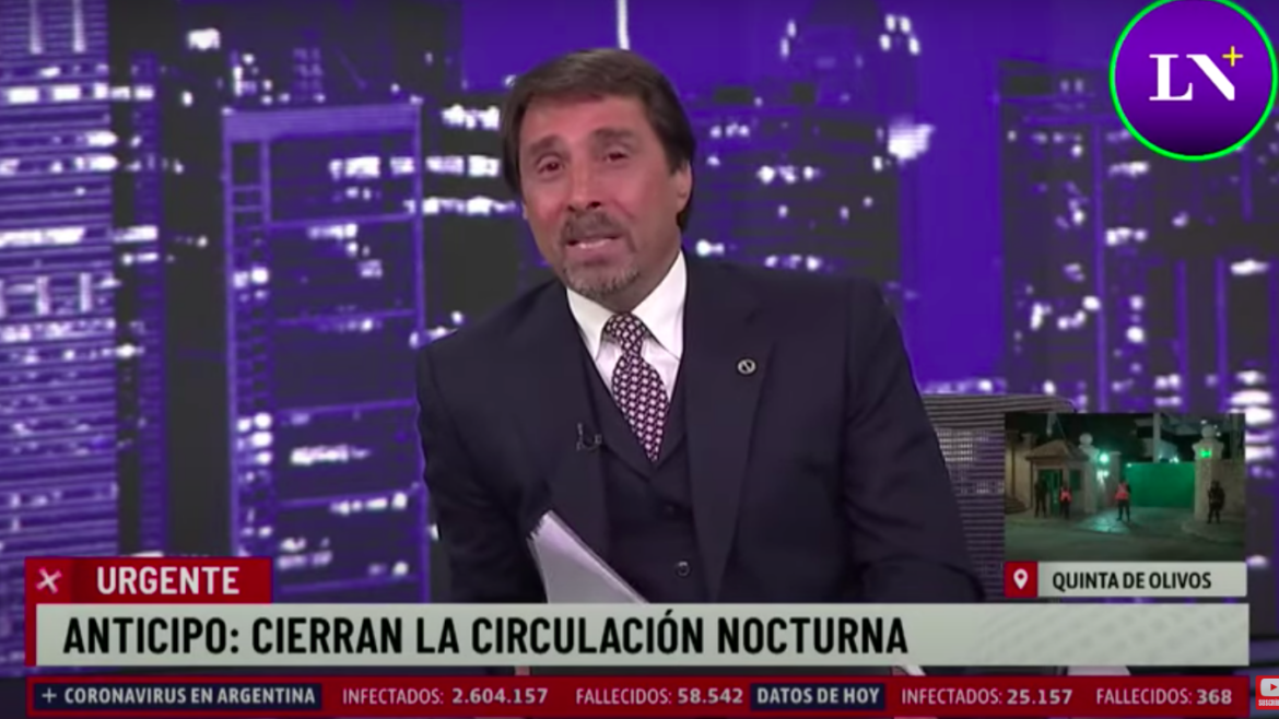 Feinmann mostró los tickets de Lufrano