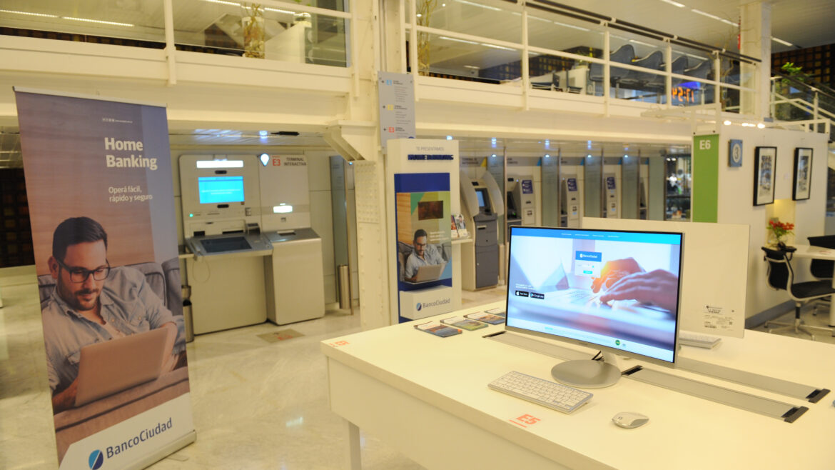 Banco Ciudad recomienda usar servicios digitales