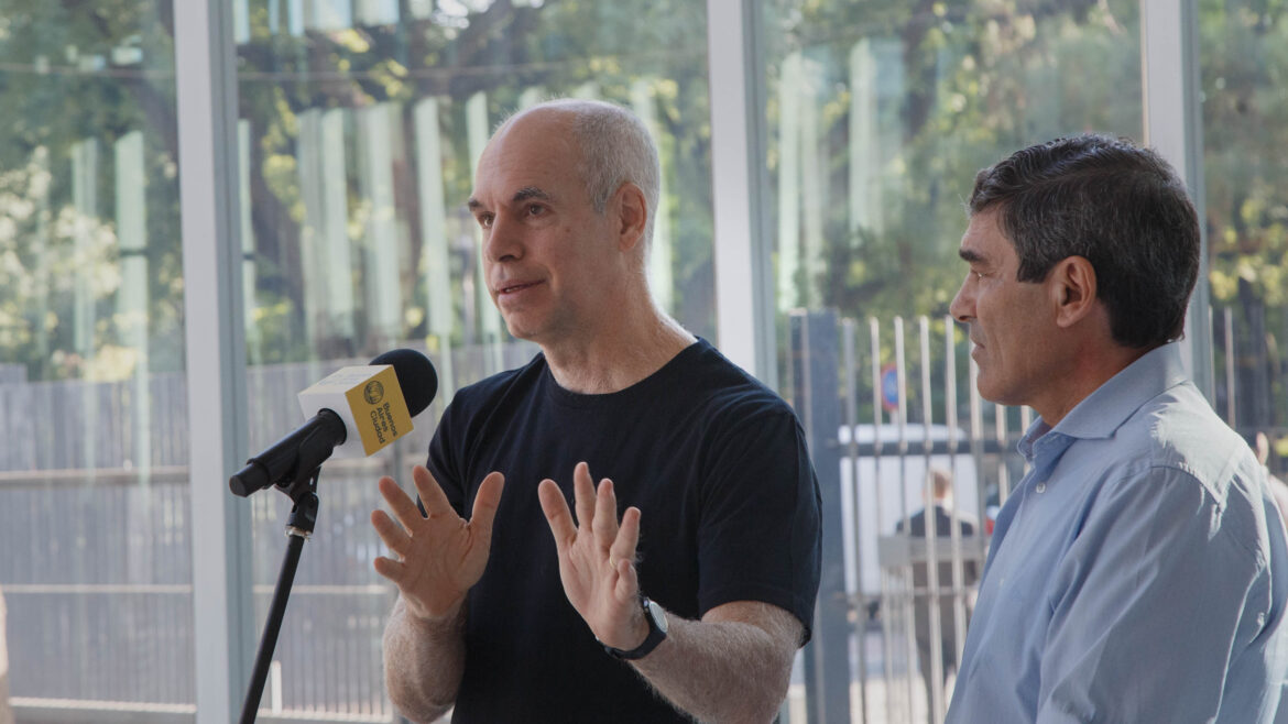 El catering de Larreta y el chanchito bailarín