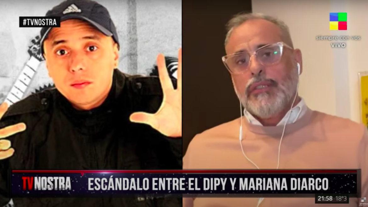 El "delivery" del cantante a la periodista del cable