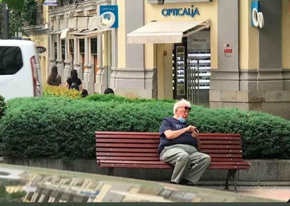 Los argentinos retratan el paso a paso de Ginés en Madrid
