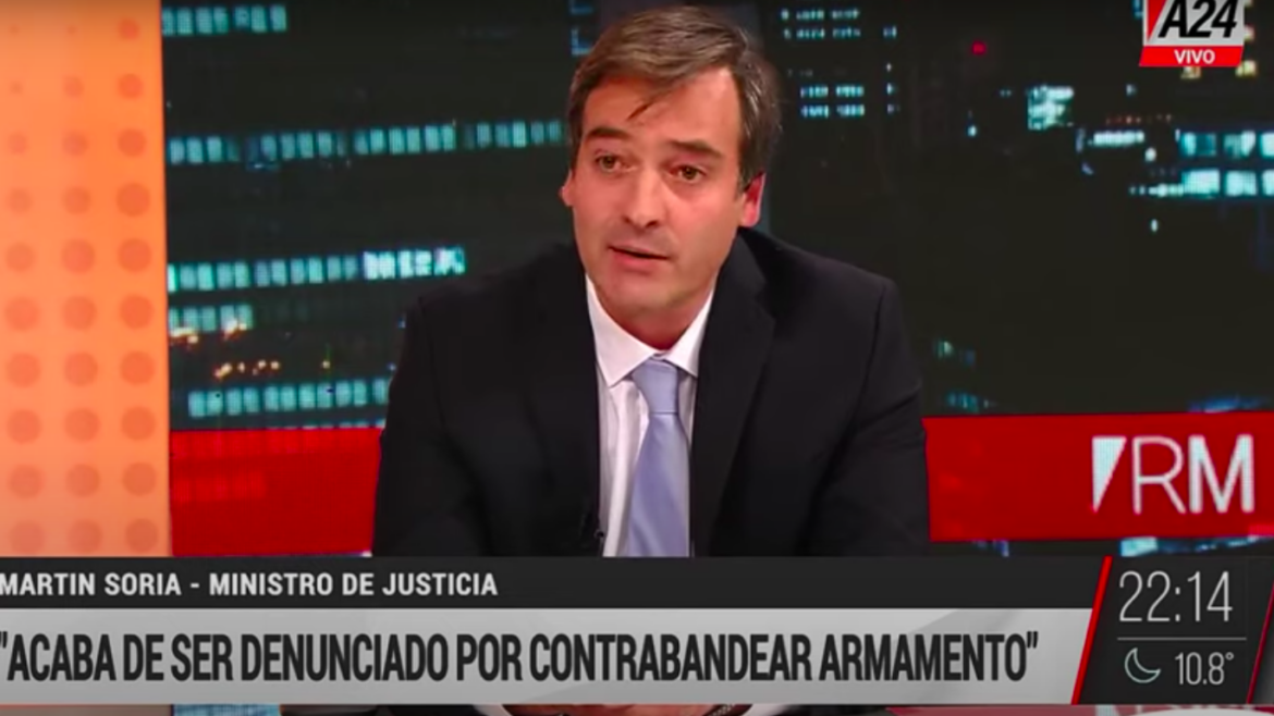 Soria comparó la frase de Julio Blanck sobre el "periodismo de guerra" con el nazismo