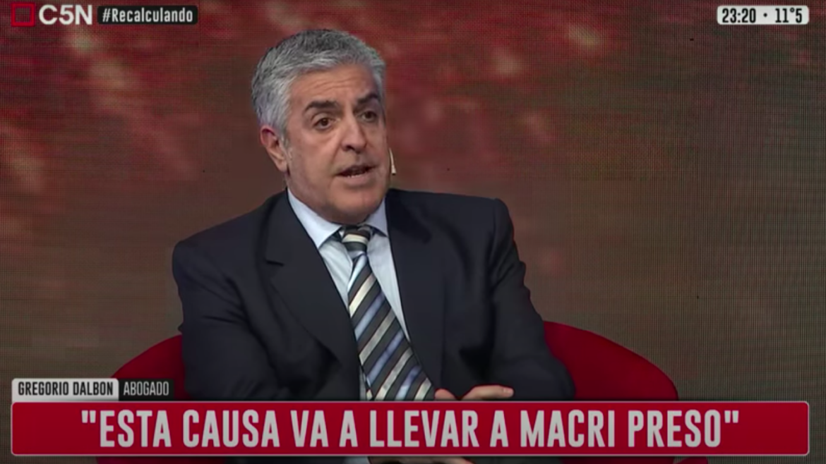 Dalbón pronostica la cárcel para Macri por la causa de las armas a Bolivia