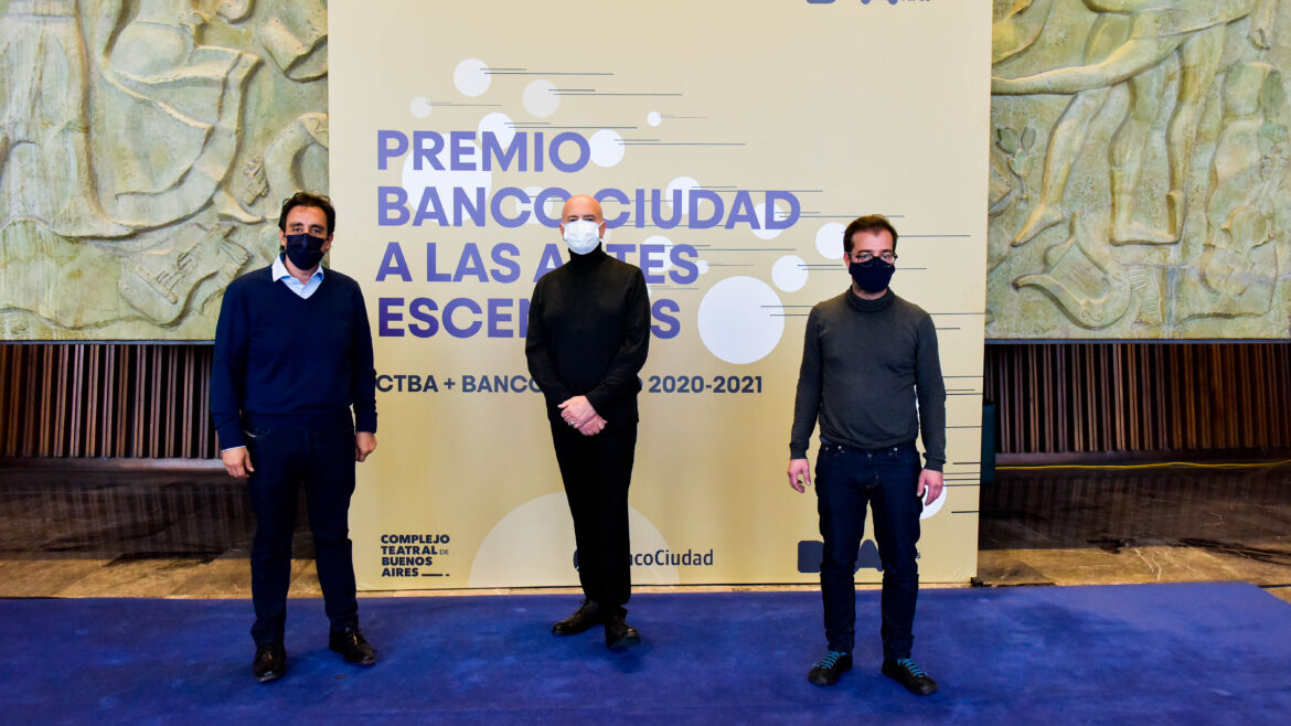 Banco Ciudad entregó premios de arte escénica