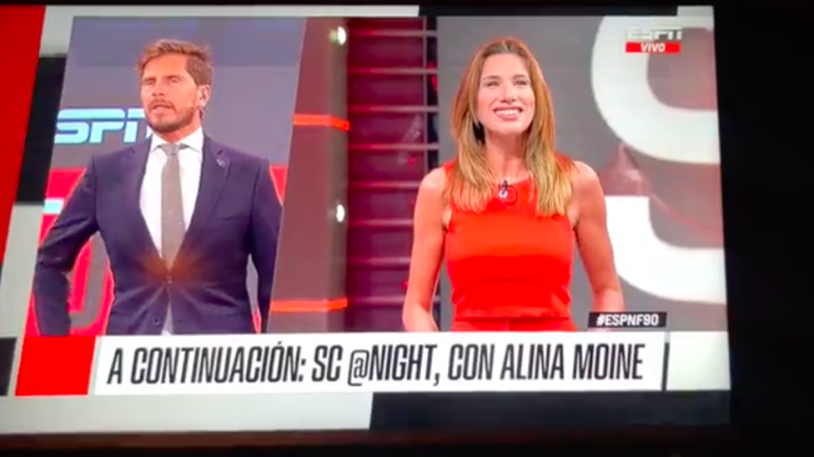 Los micrófonos en ESPN están vivos