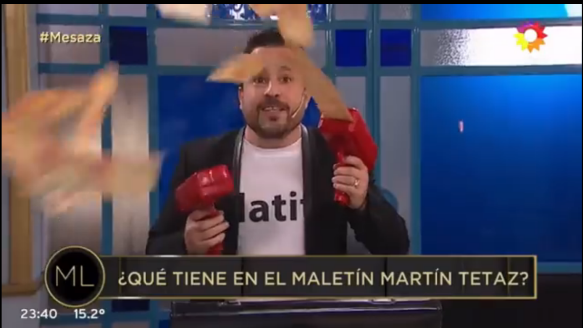 Tetaz copió a Milei