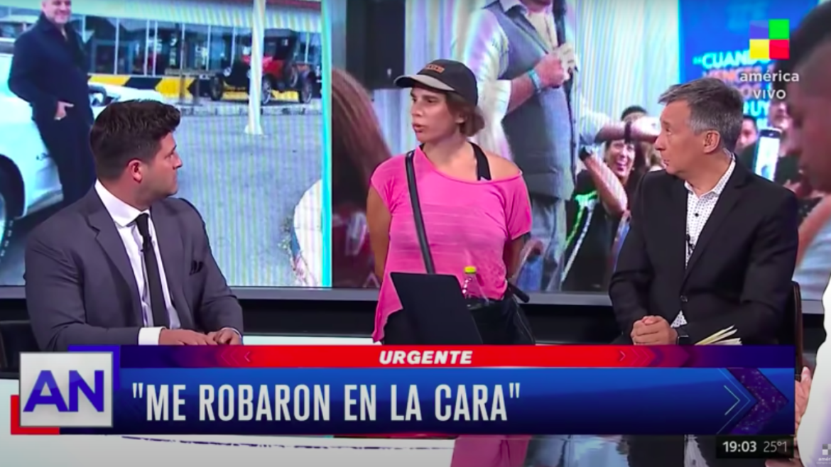 Rial contó quién es la mujer que se metió en el noticiero de América y sorprendió a Graña