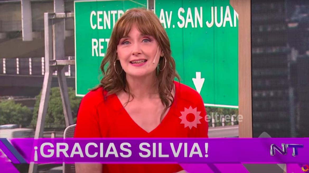 La emotiva despedida de Silvia Martínez Cassina del noticiero del 13