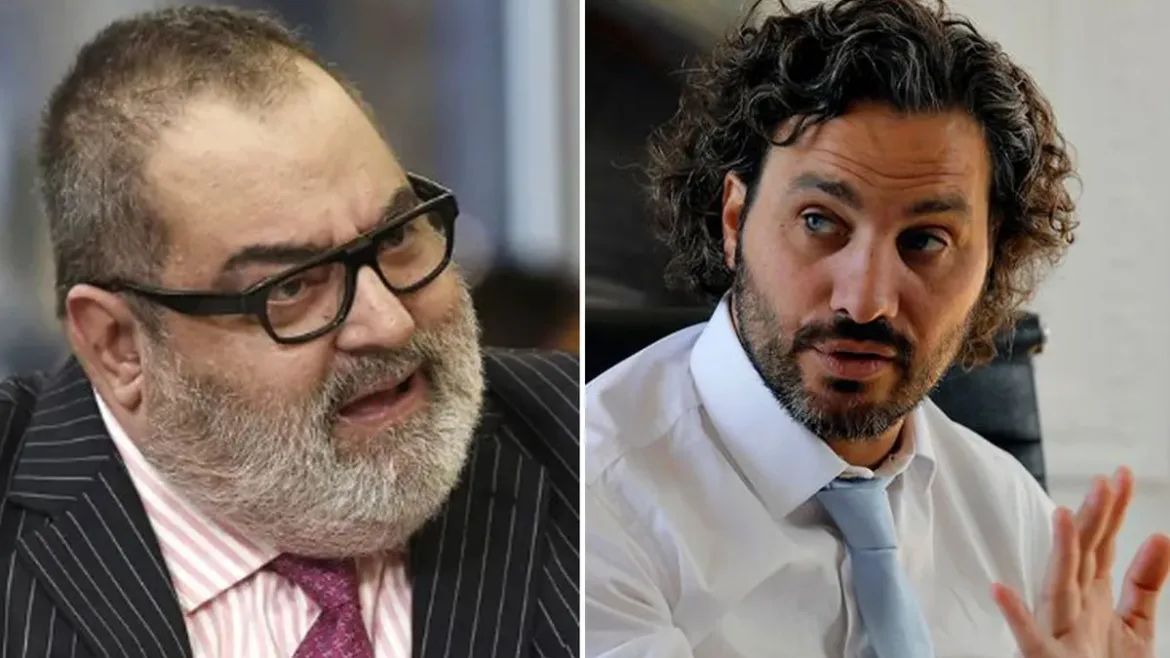 El insulto de Cafiero (en inglés) a Lanata y la respuesta del periodista