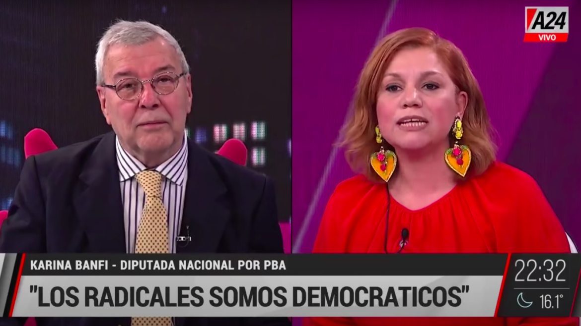 Una diputada radical se cruzó con Tata Yofre por Alfonsín