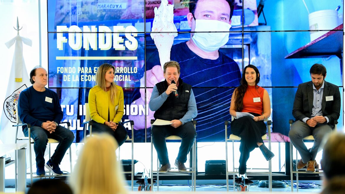 Se presentó FONDES, con el apoyo del Banco Ciudad