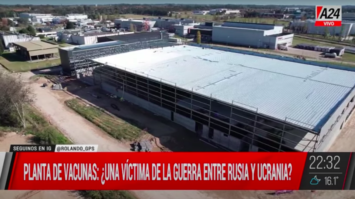 La fábrica local de la vacuna Sputnik V está demorada y todavía no tiene techo