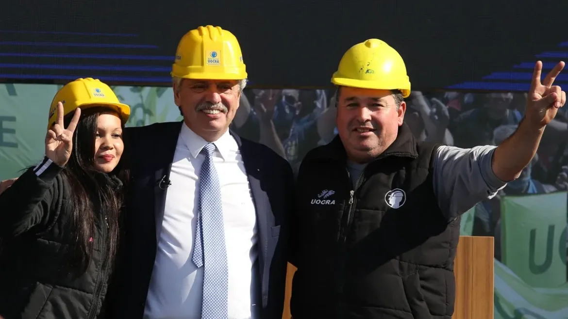 Quiénes son los funcionarios que pegaron el faltazo en el acto de Alberto con la UOCRA