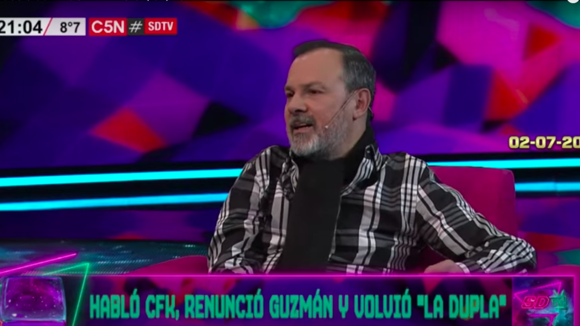 Alberto se enteró sobre la renuncia de Guzmán en “un evento familiar”, pero estaba uno de los dueños de C5N