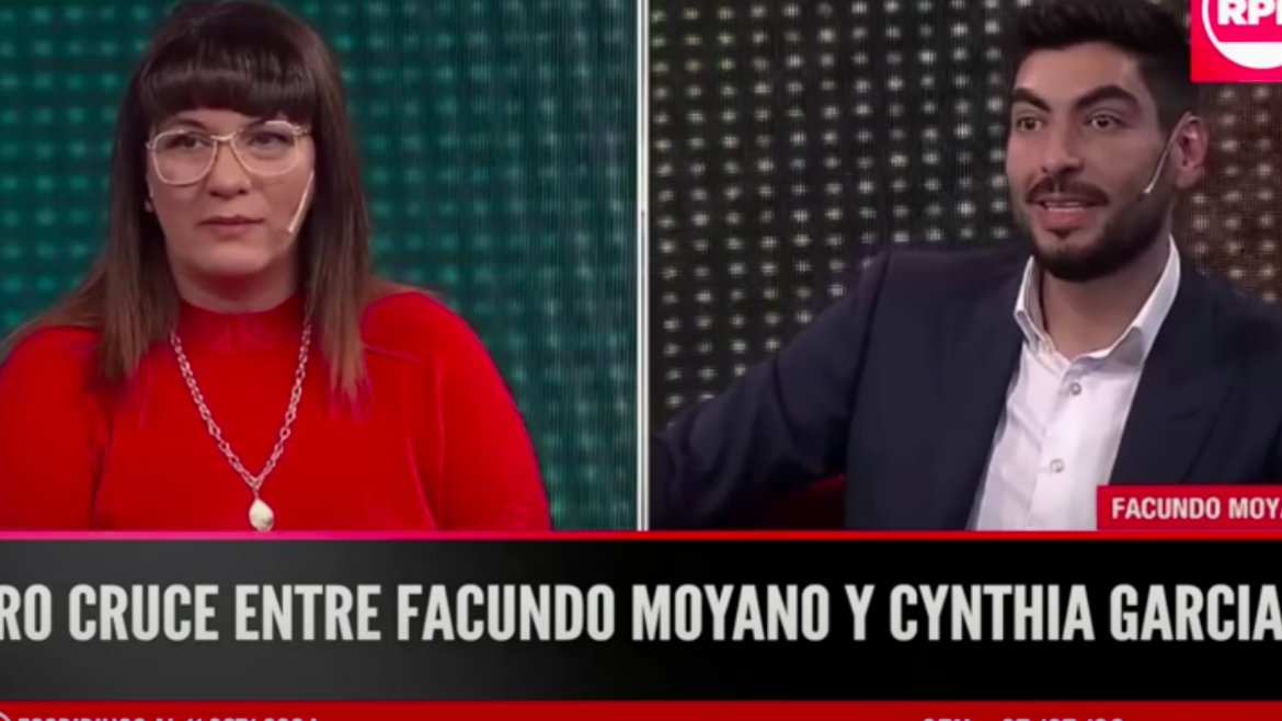 Facundo Moyano se cruzó con Cynthia García por criticar a Cristina
