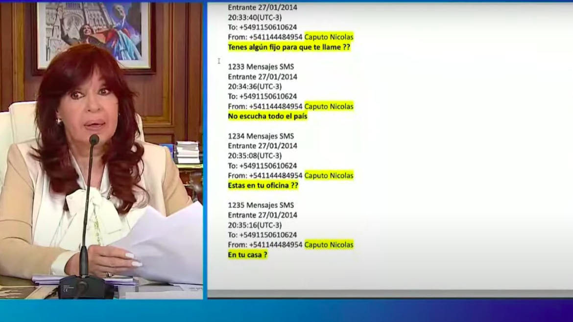 El blooper de Cristina con Chancalay
