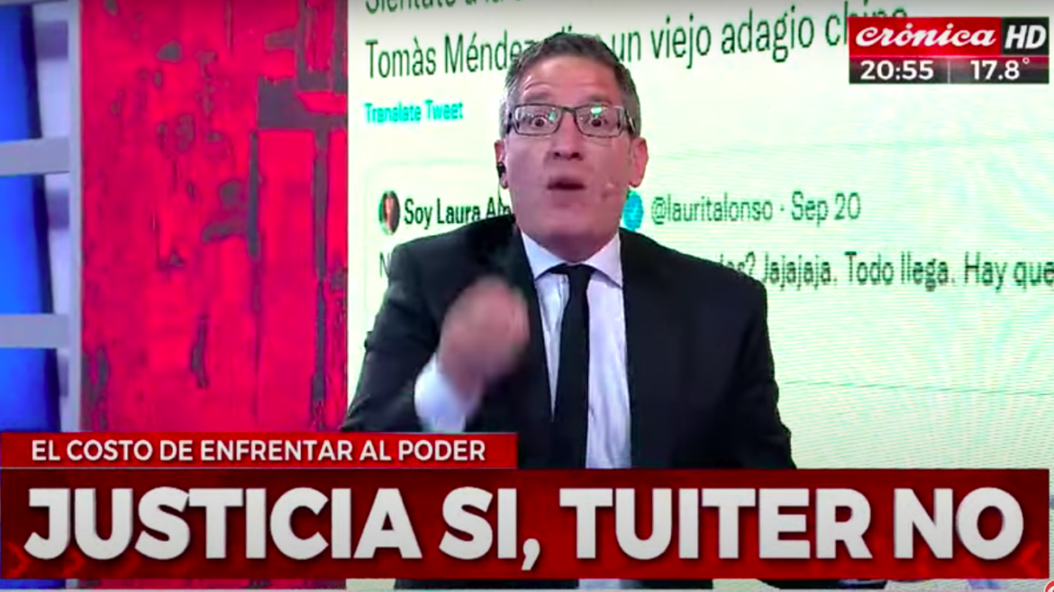 Un periodista K vinculado a la banda de los copitos habló de los chats