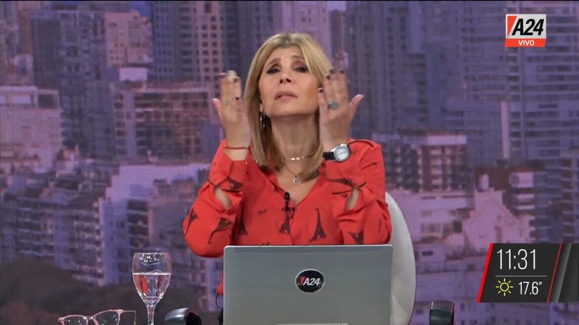 Lili Caruso, muy comprometida con las elecciones rojas