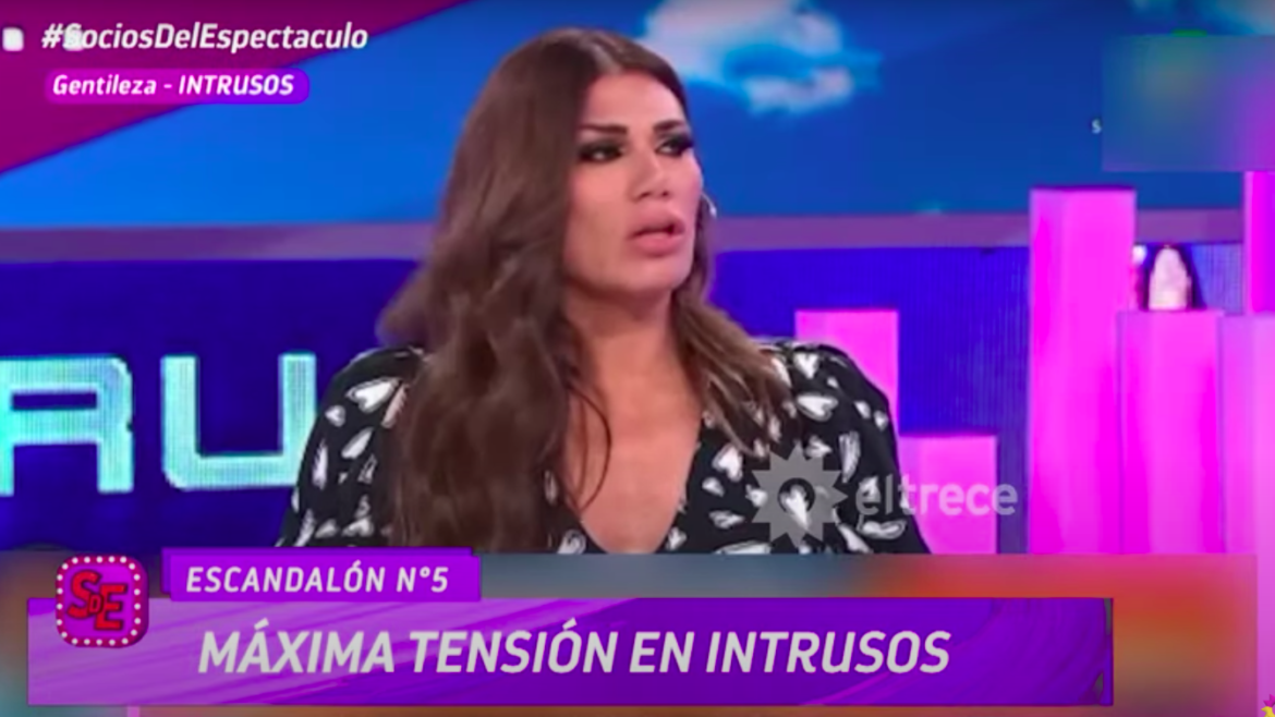 Flor de la V le puso un freno a Tauro y estalló una crisis en Intrusos