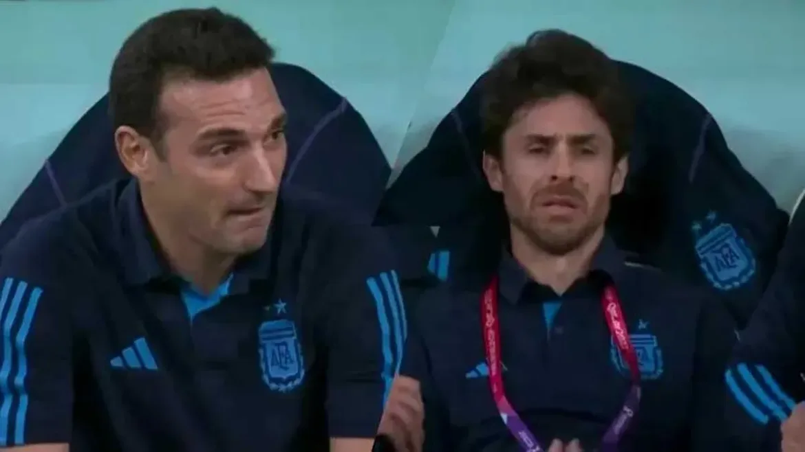 El llanto del equipo técnico de Argentina bajo presión