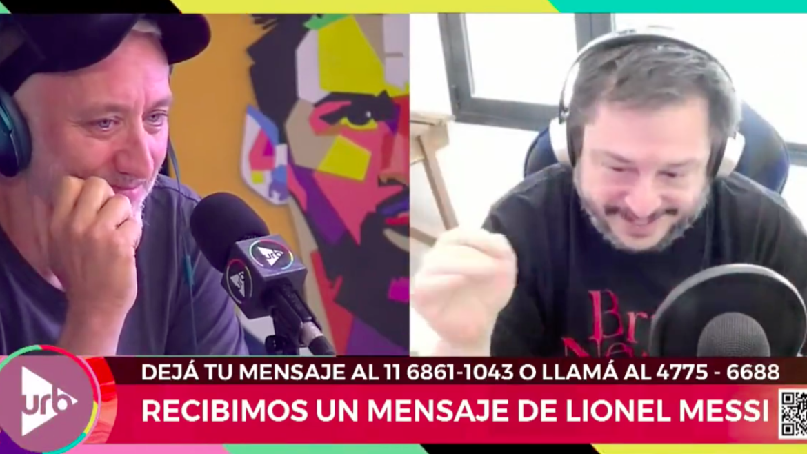 Messi le mandó un audio a Andy y lloraron todos