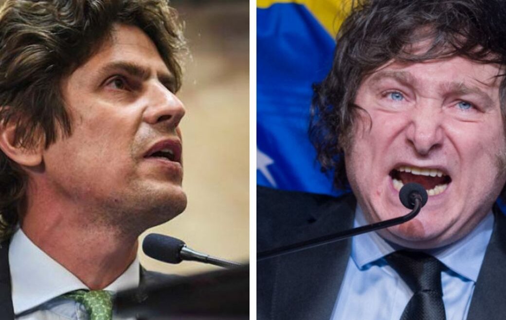 Cómo fue la violenta discusión entre Lousteau y Milei en los pasillos de LN+