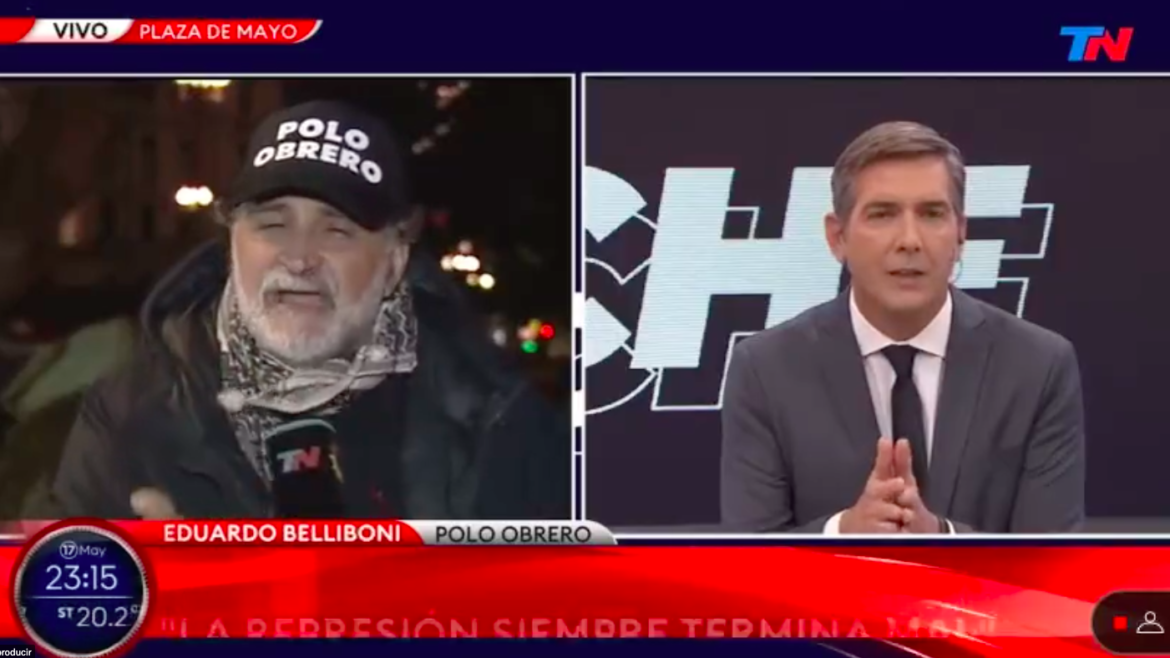 Belliboni otra vez insultó a un periodista y lo mandó a "cerrar el pico"