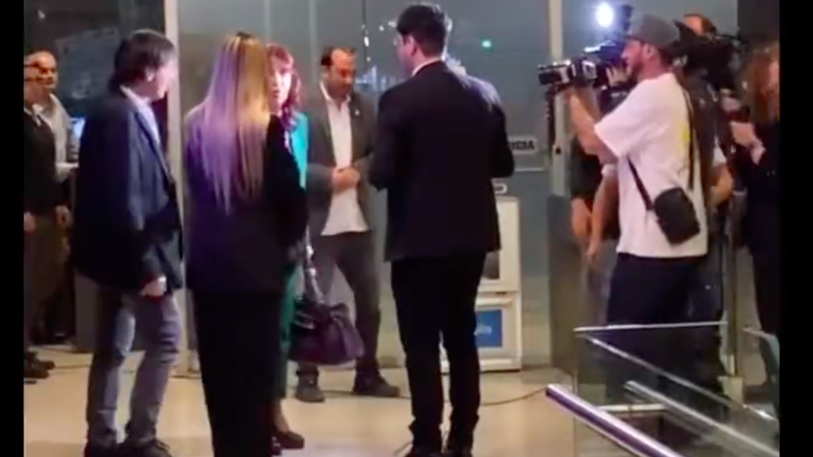 El blooper de Cristina en su ingreso a C5N