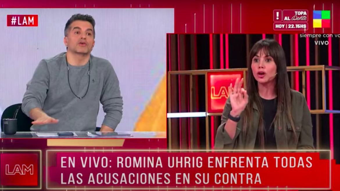 Romina Uhrig fue a LAM y tuvo que dar explicaciones de su patrimonio: "No somos ricos"
