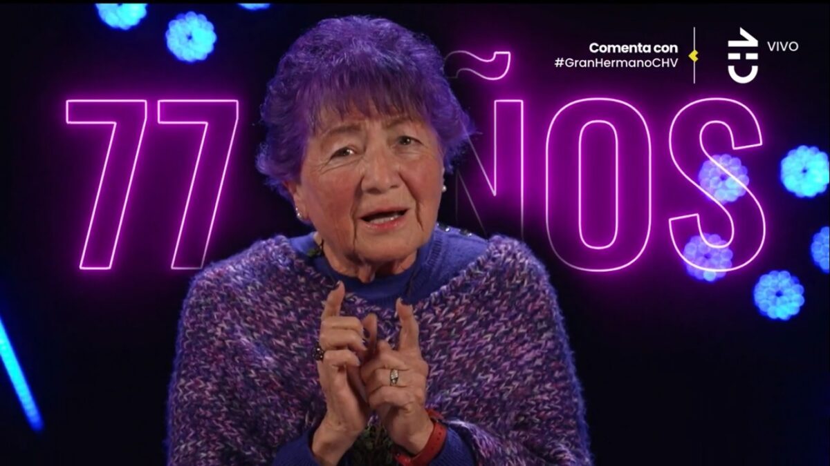 La abuela de 77 años en el GH de Chile