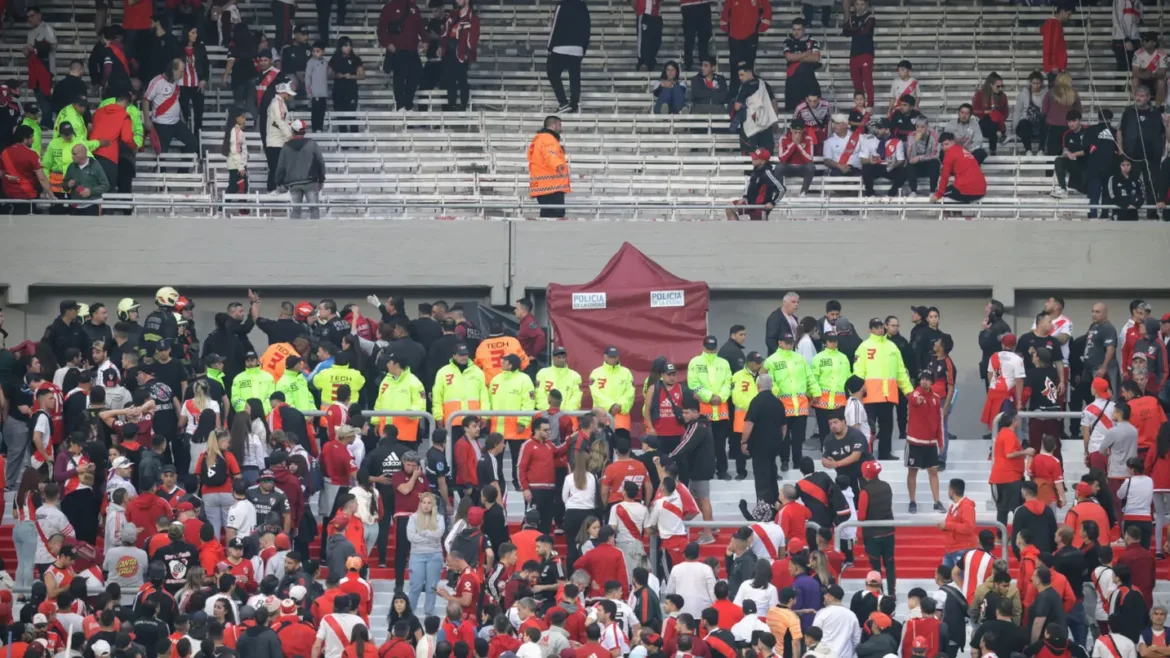 Polémica por la cobertura del hincha muerto en el Monumental