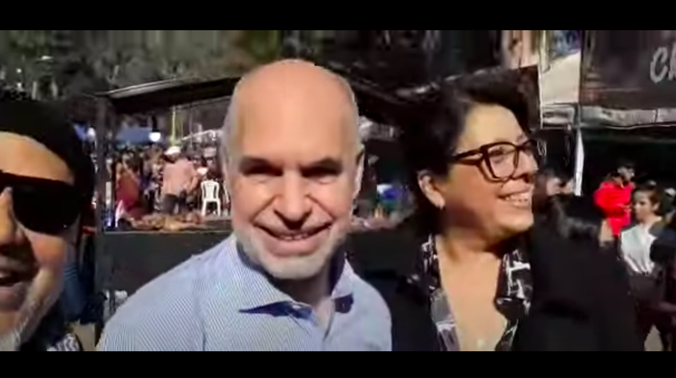 Violento escrache a Larreta en Santiago Del Estero