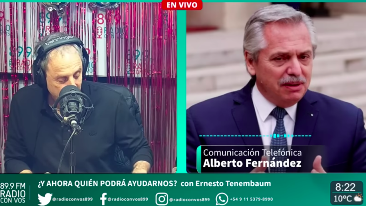 Alberto Fernández llamó a Tenembaum por el cumpleaños y tuvo que hablar del dólar a 600