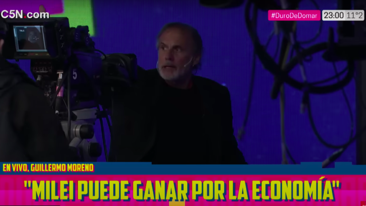 Mariano Hamilton se cruzó con Moreno y se fue del programa