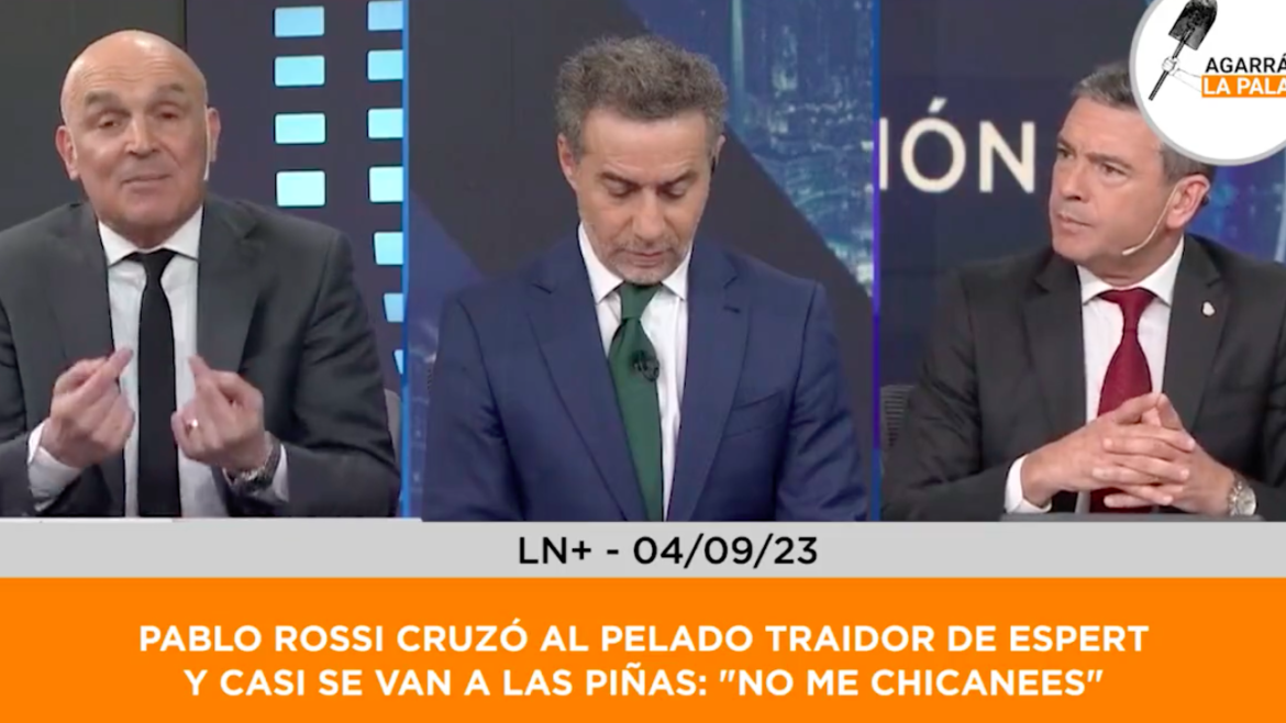 Tenso cruce entre Espert y Pablo Rossi