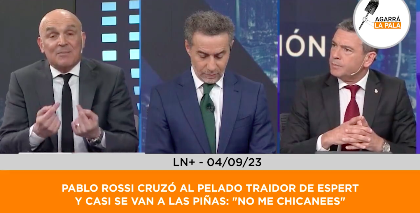 Tenso cruce entre Espert y Pablo Rossi