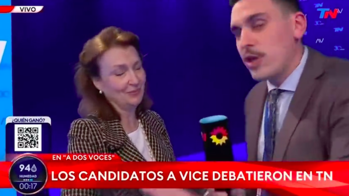 El blooper del Debate estuvo en la previa