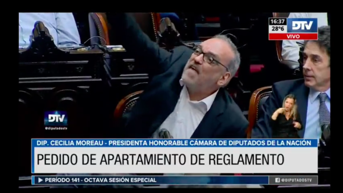 Fernando Iglesias otra vez dio la nota