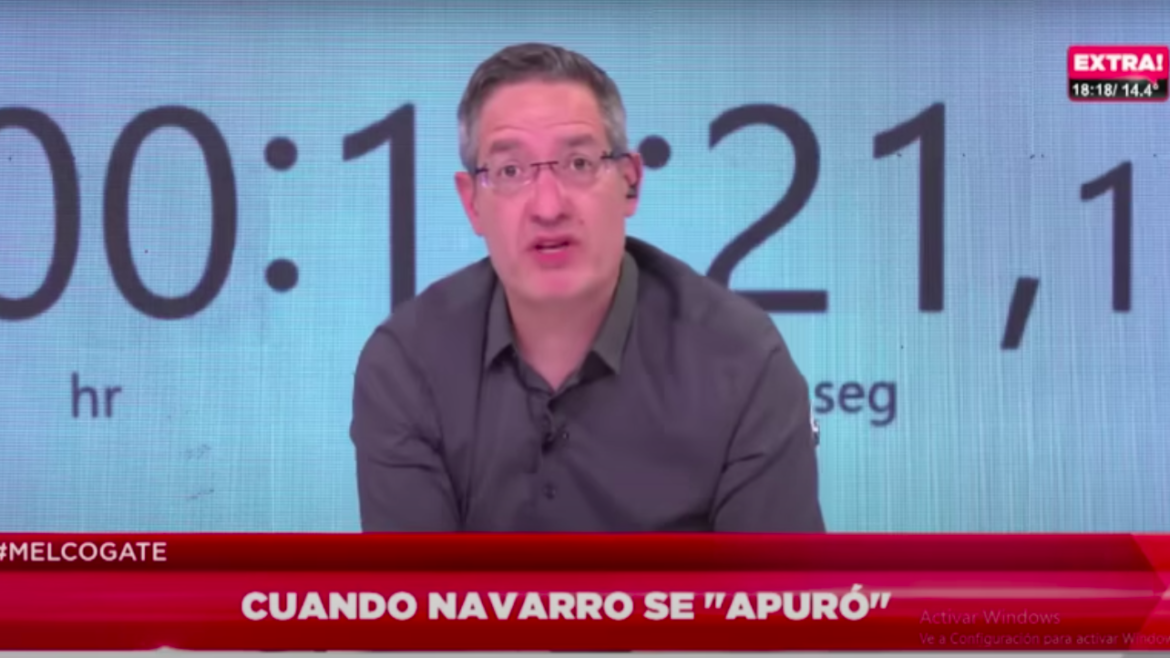 Tomas Mendez se cruzó con Roberto Navarro por los audios de Melconian