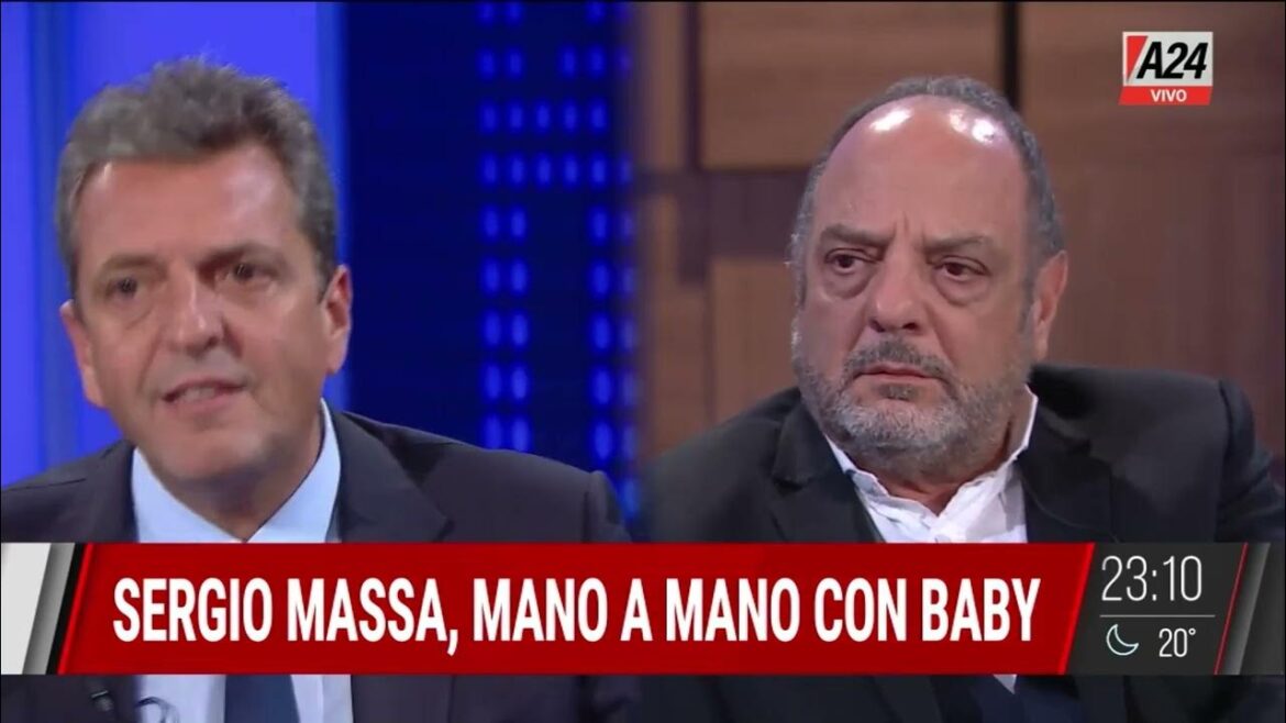 Baby insiste en votar a Massa (en el balotaje) pero igual lo puso en aprietos en la entrevista