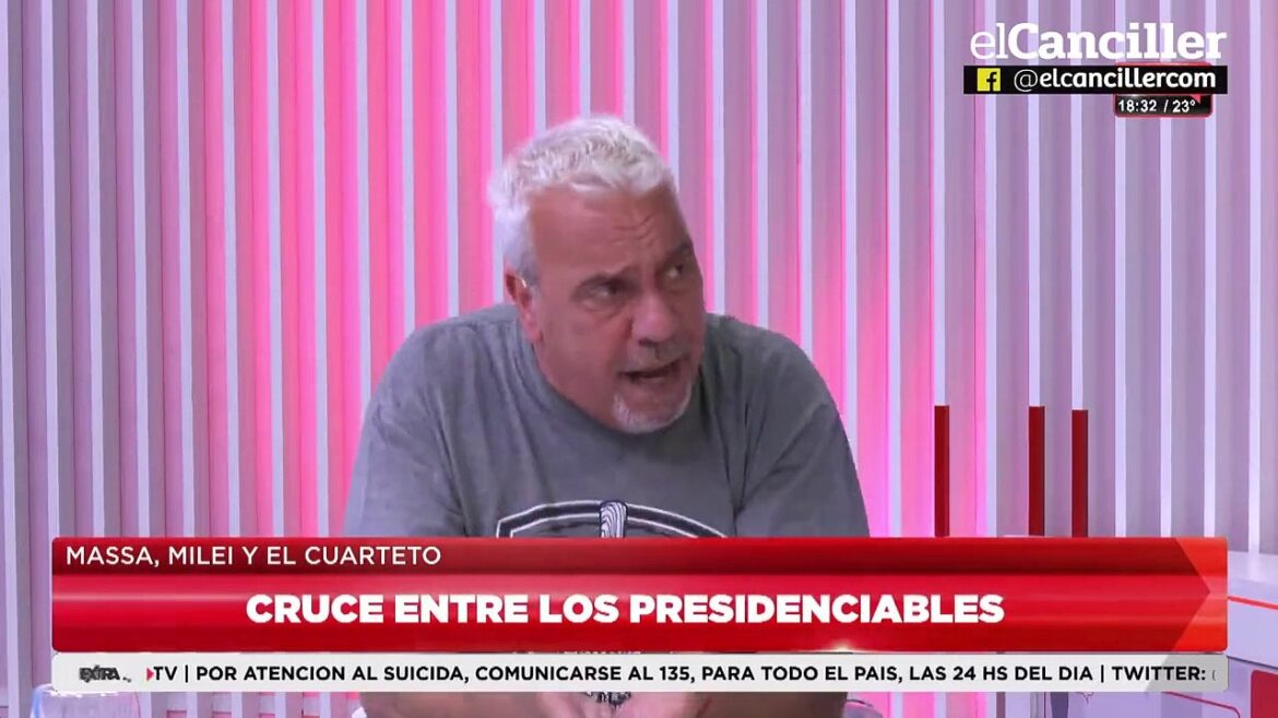 Tenso cruce entre "Coco" Sily y el periodista Tomás Mendez