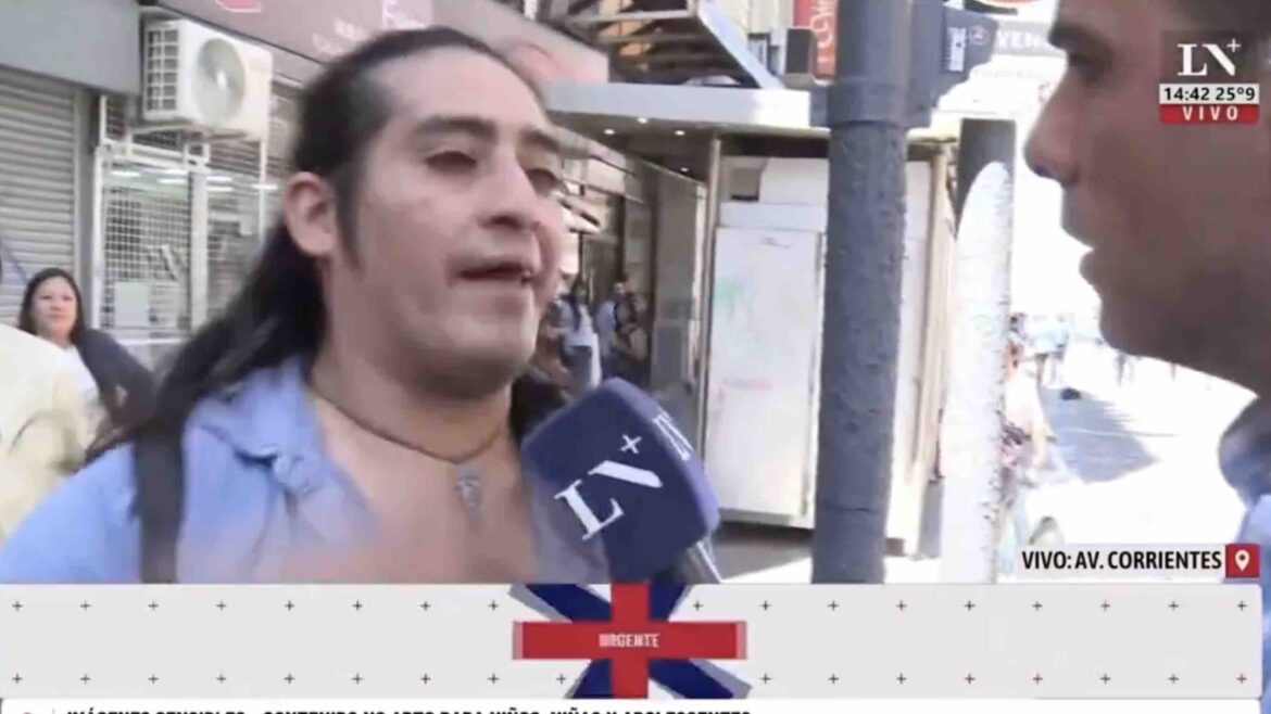 Los cronistas de la TV la ligaron en la marcha de la CGT