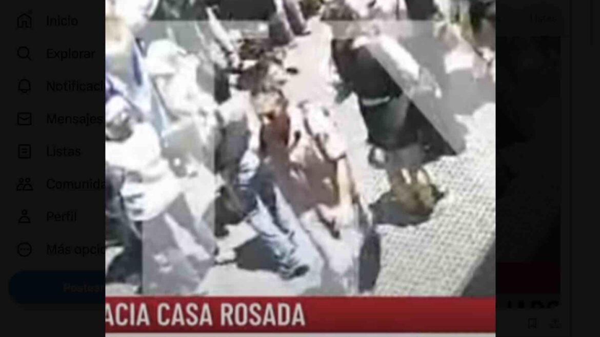 El hombre del botellazo a Milei estaba en situación de calle y había sido condenado