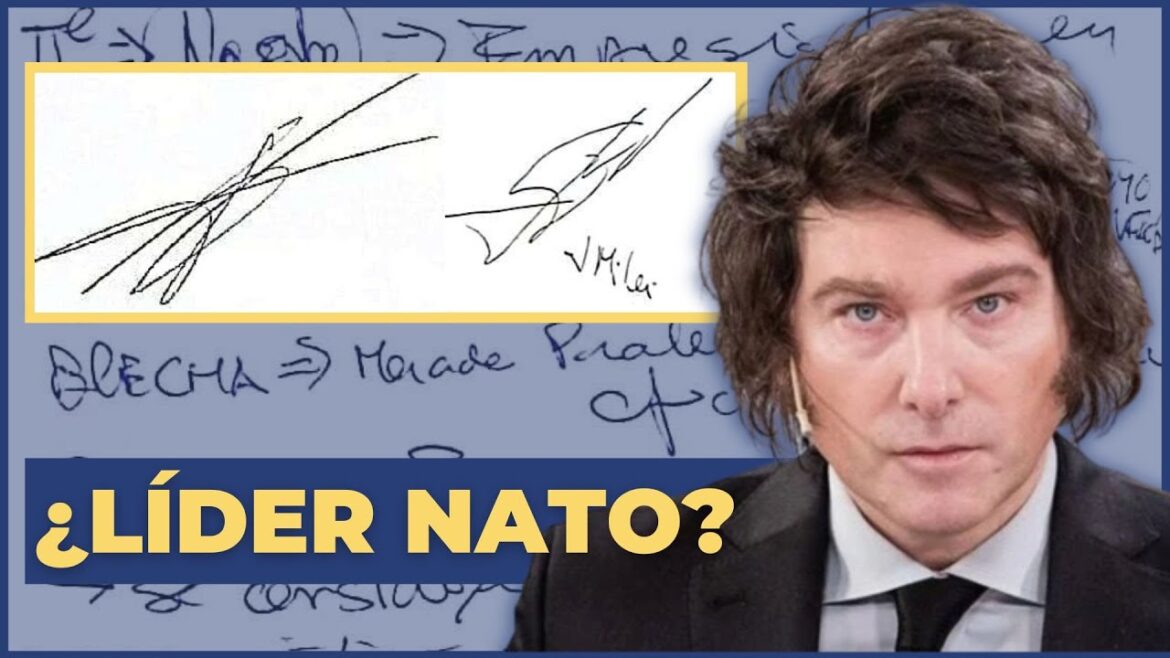 Milei ya tiene quien le cuida la firma