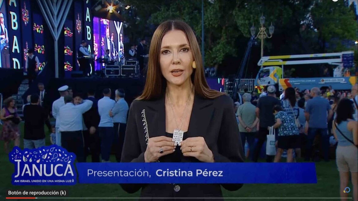 Tras su salida de Telefé, Cristina Pérez apareció en la Tv Pública